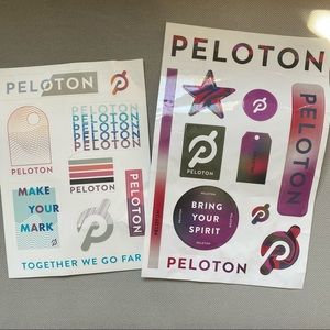 3/$15 Peloton Stickers